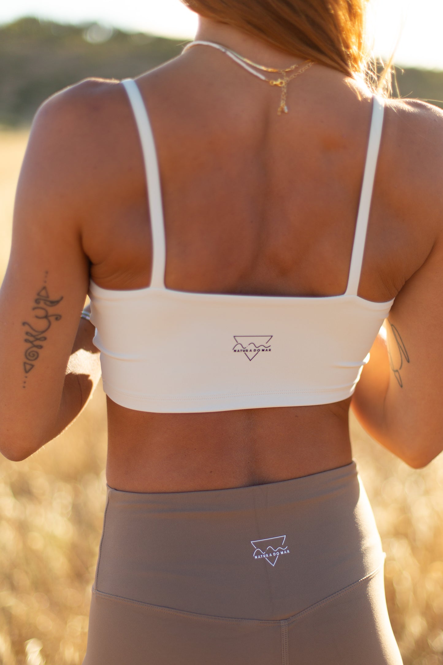 Essential white crop top