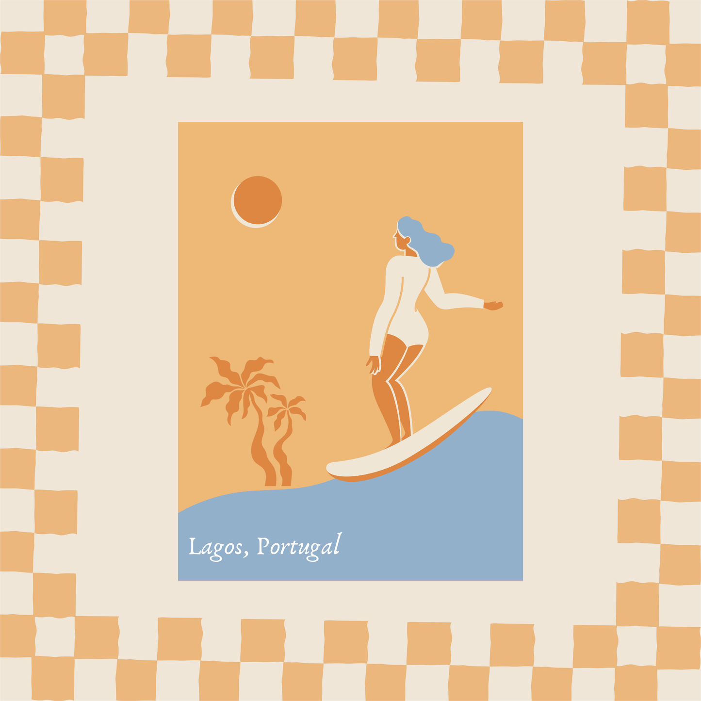 Tropical surf T-shirt