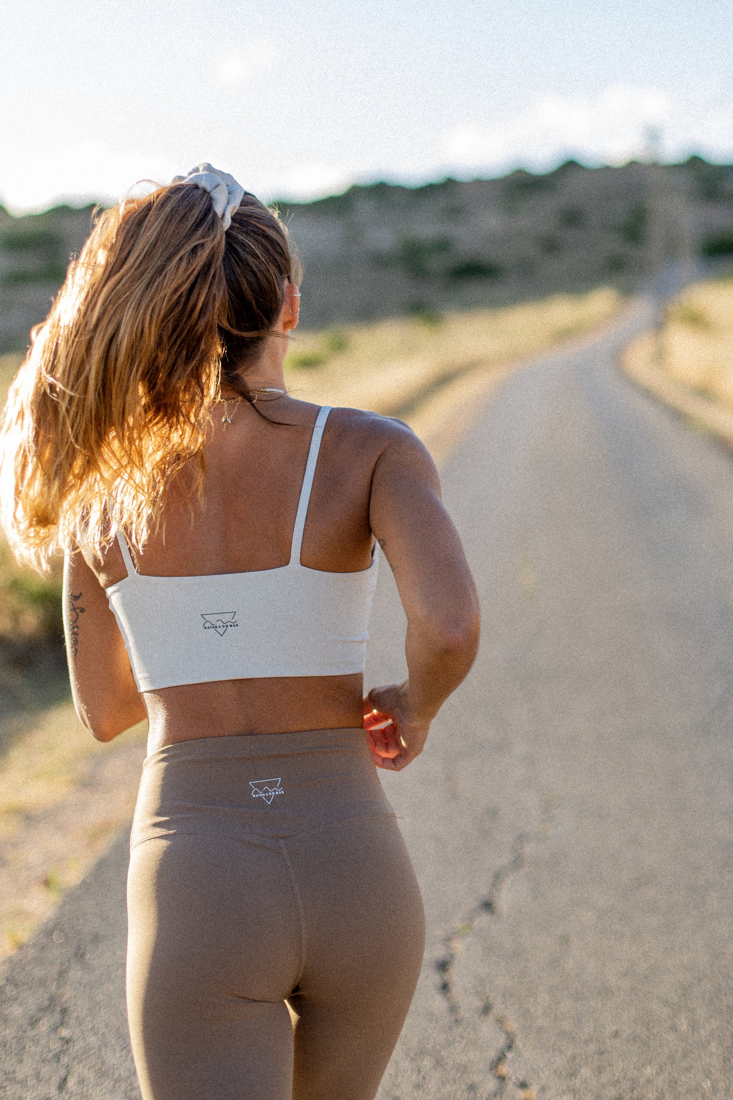 Light brown comfort leggings