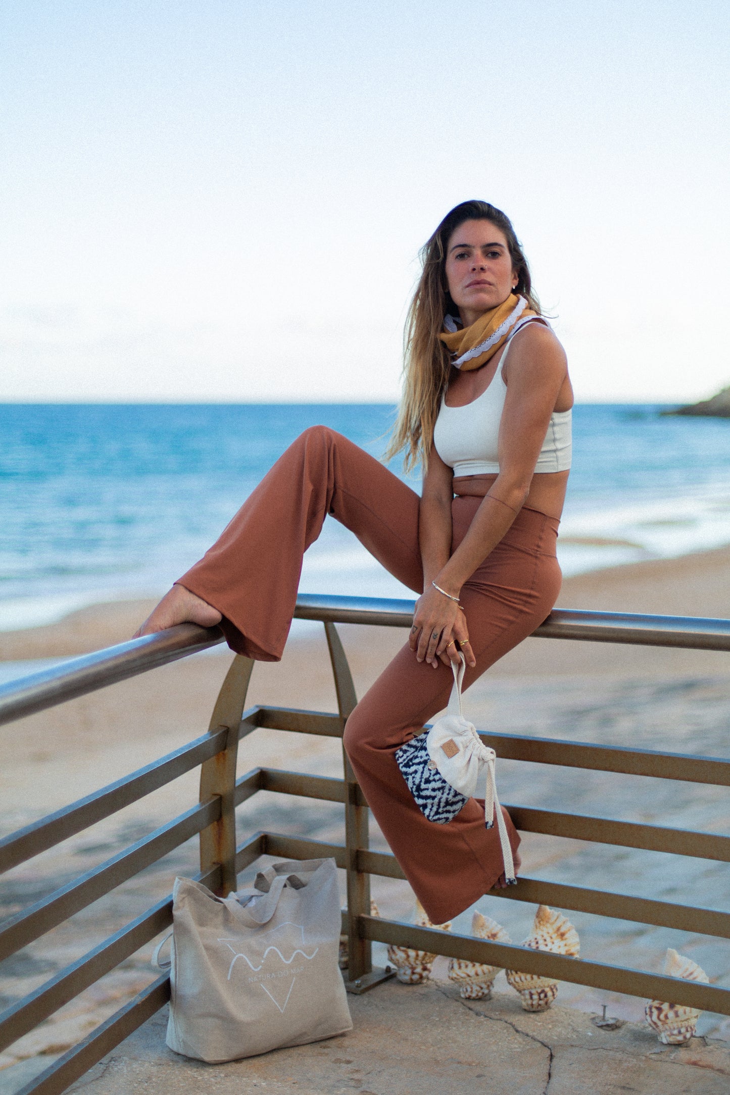 Mustard Flare leggings