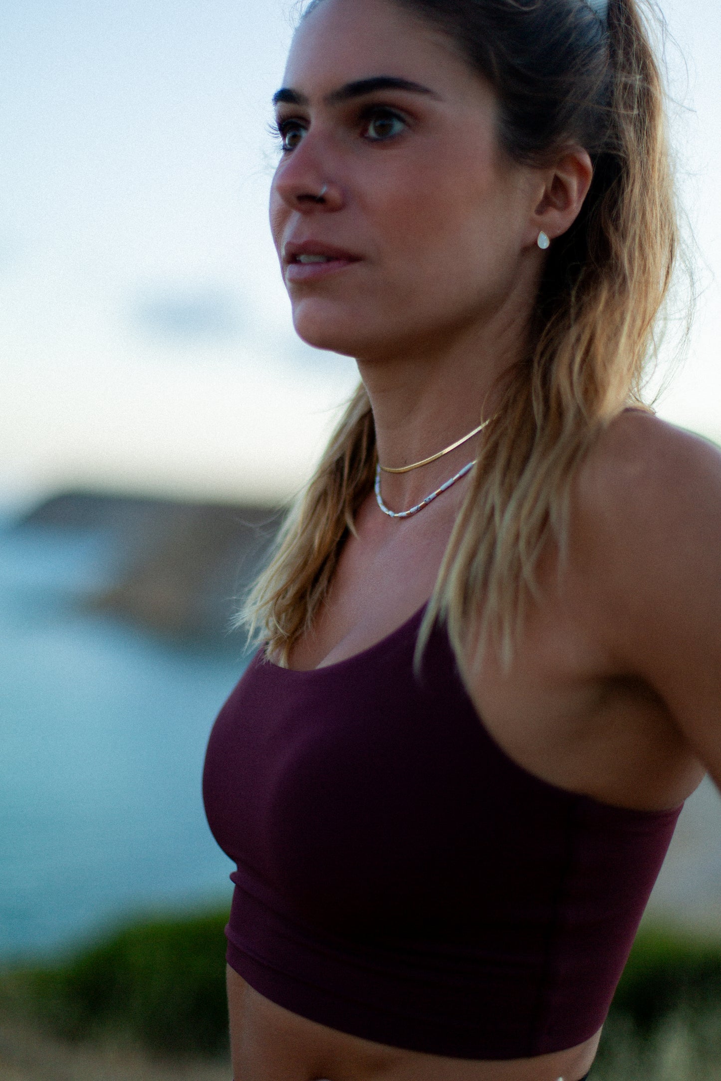 Luxe snake chain necklace